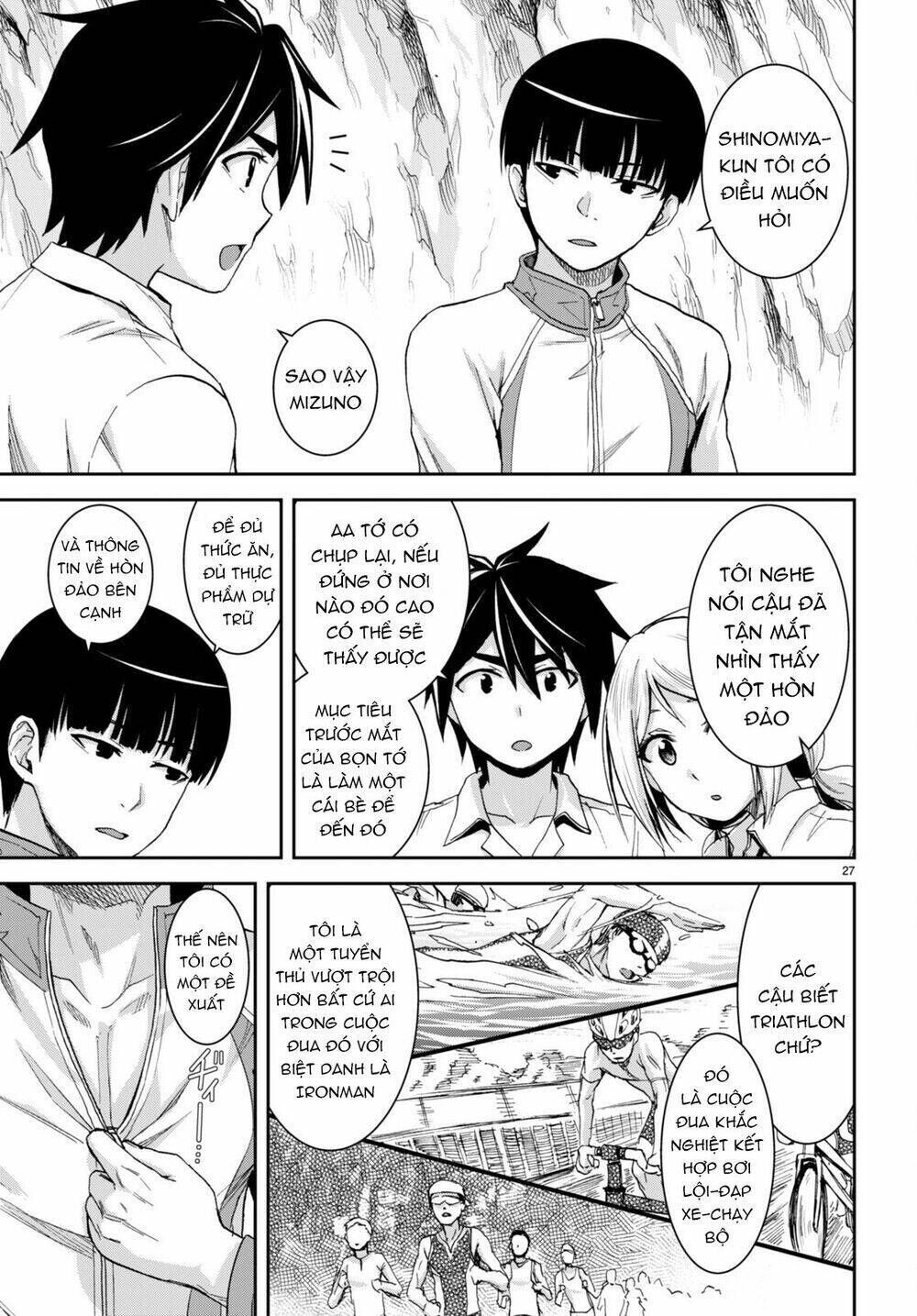 gakkou no minna to isekai no mujintou ni tenishitakedo ore dake rakushou desu chapter 16 - Trang 2