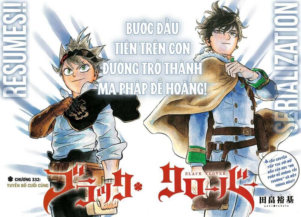 black clover - pháp sư không phép thuật chapter 332 - Trang 2