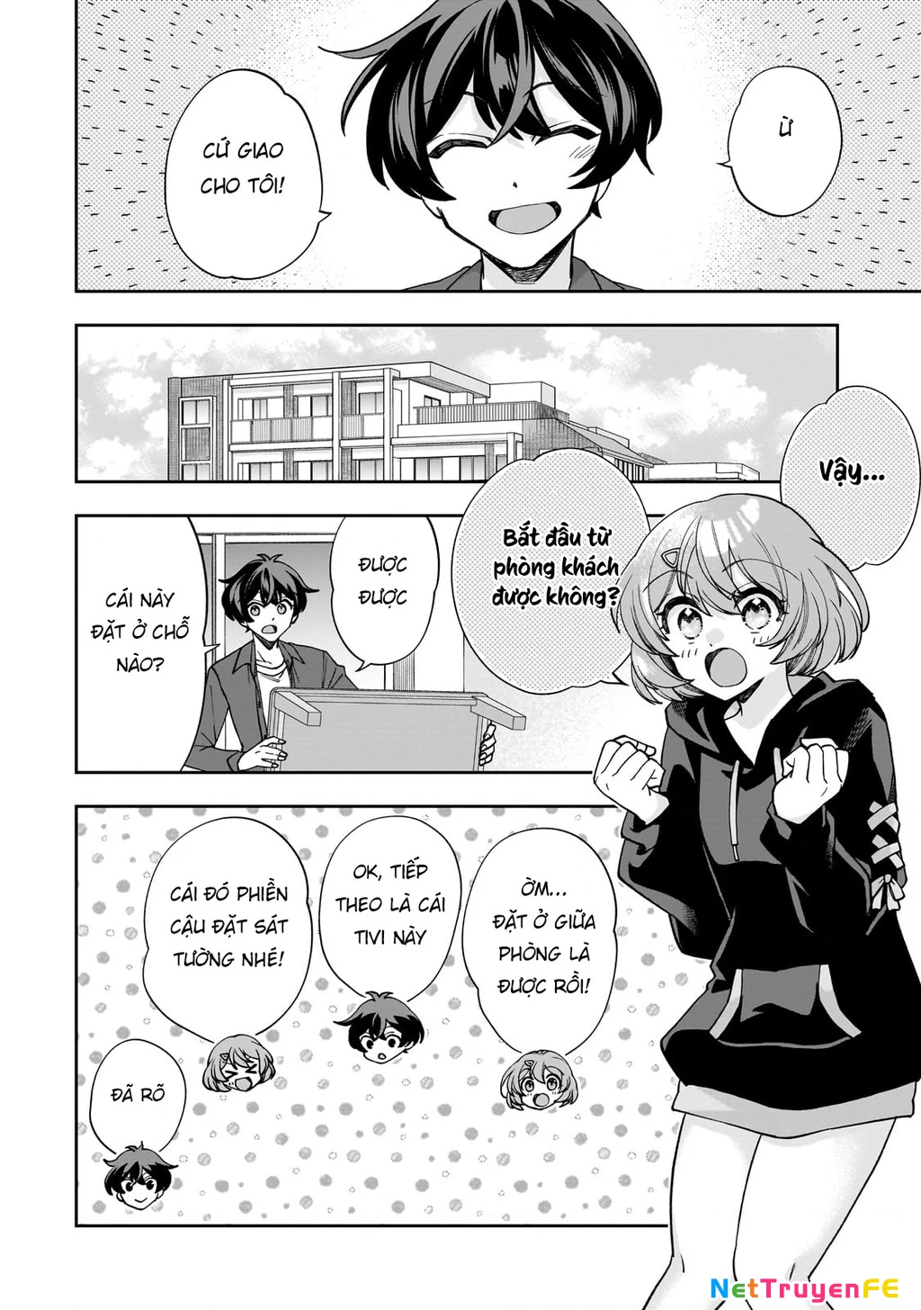 Net no "Oshi" to Real no "Oshi" ga Tonari ni Hikkoshite Kita Chapter 1 - Trang 2