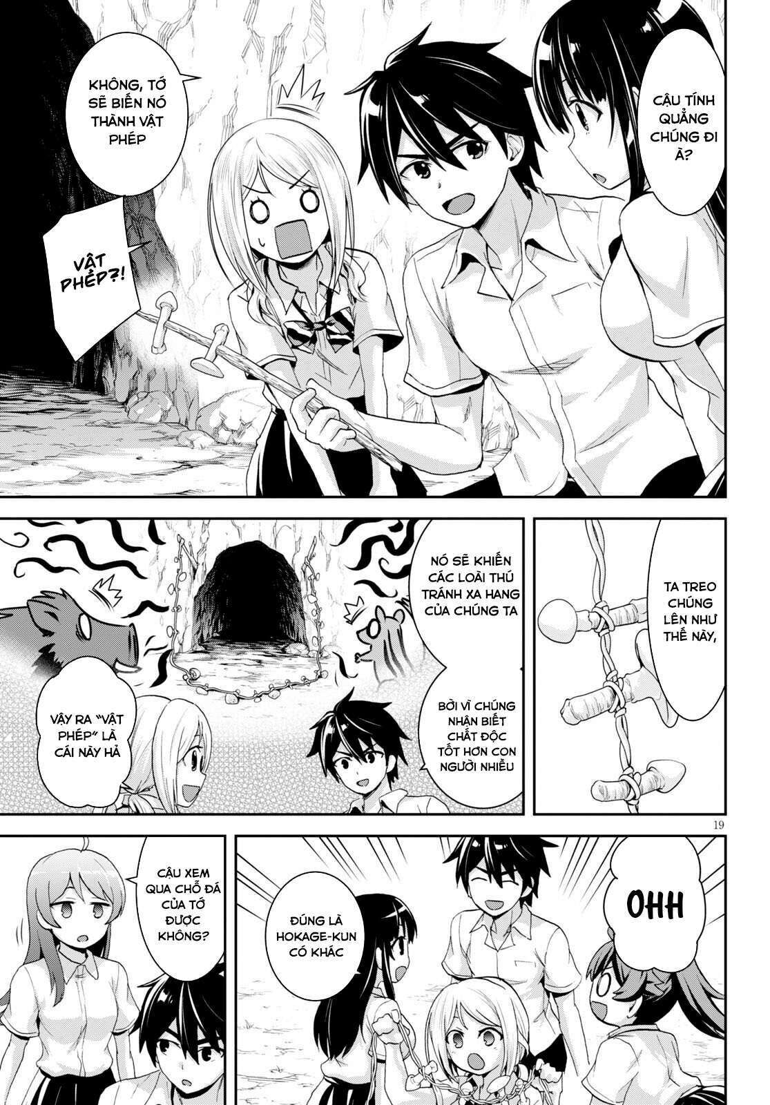 Isekai Yurutto Survival Seikatsu: Gakkou No Minna To Isekai No Mujintou Ni Tenishitakedo Ore Dake Rakushou Desu Chapter 4 - Trang 2