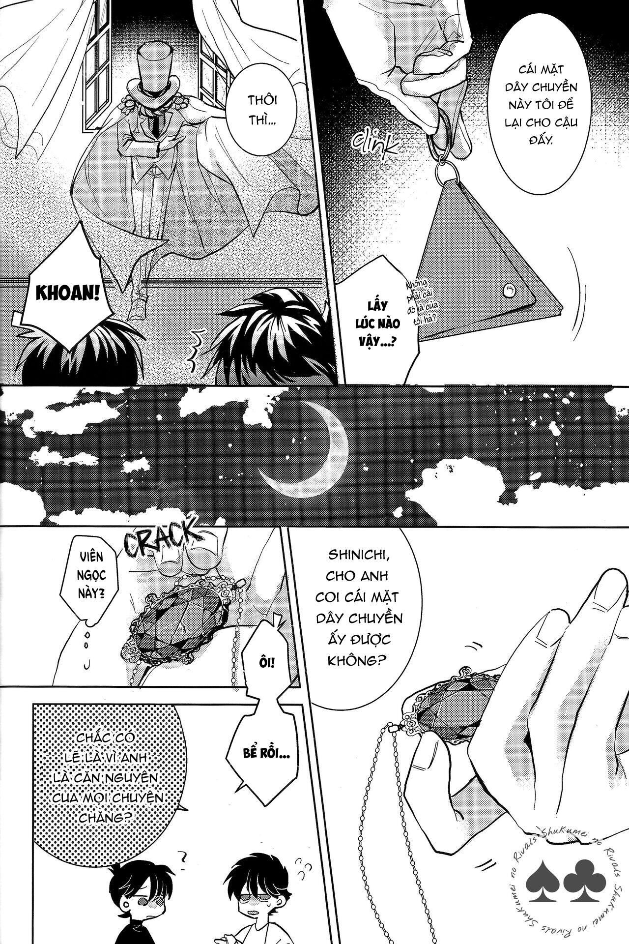 DJ Detective Conan Chapter 4 KidxShinichi - Trang 2