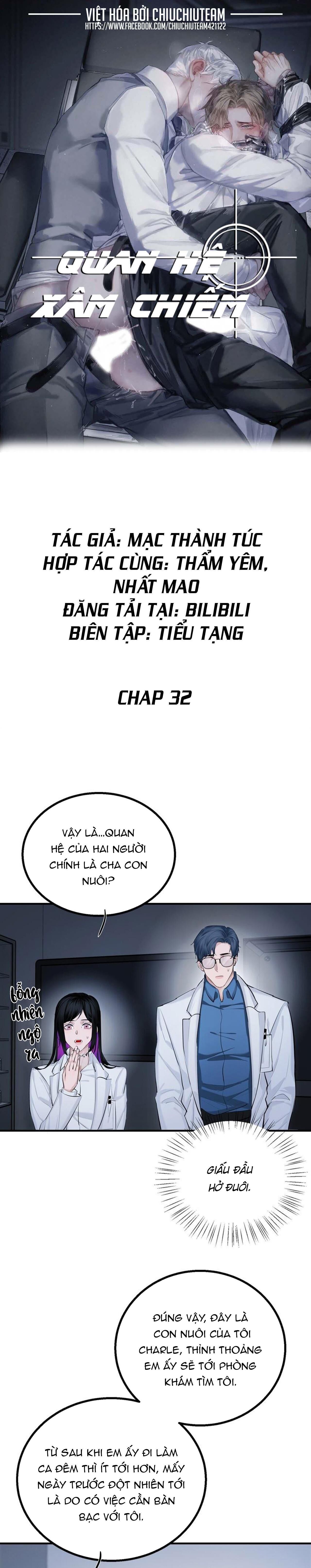 quan hệ xâm chiếm Chapter 32 - Trang 1