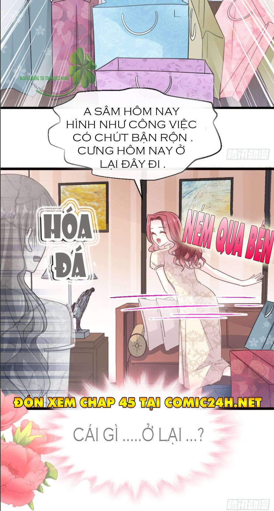 bá đạo tổng tài nhẹ nhàng yêu Chapter 44.2 - Trang 2