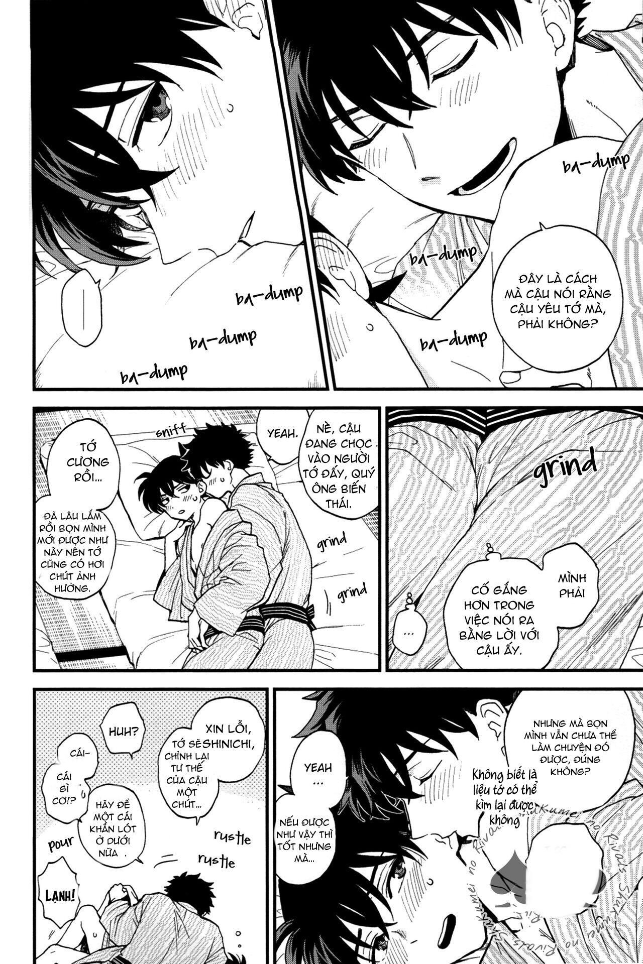 DJ Detective Conan Chapter 2 KaitoxShinichi - Trang 2