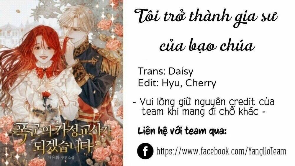 Tôi Trở Thành Gia Sư Của Tên Bạo Chúa Chapter 1.1 - Trang 2