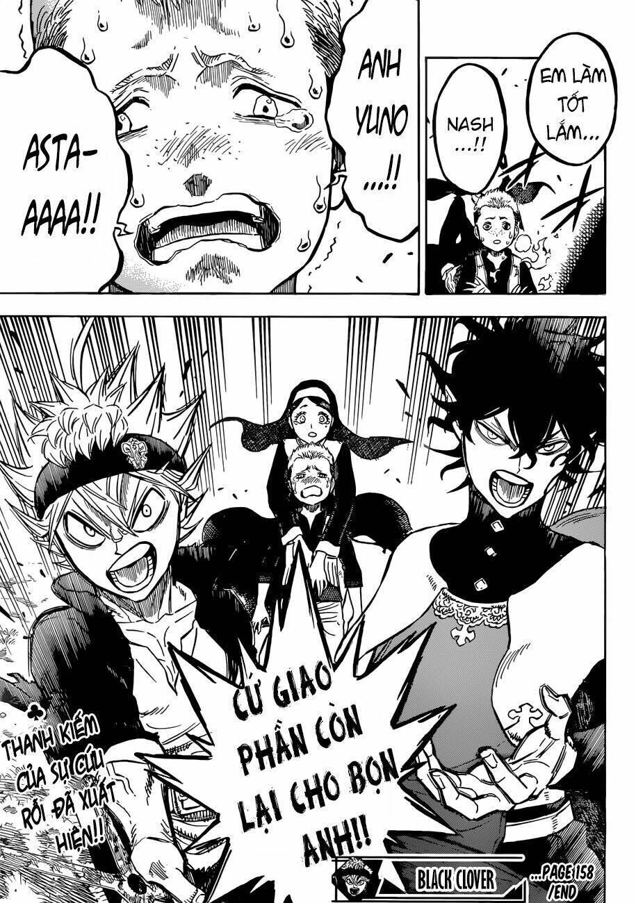 black clover - pháp sư không phép thuật chapter 158 - Trang 2