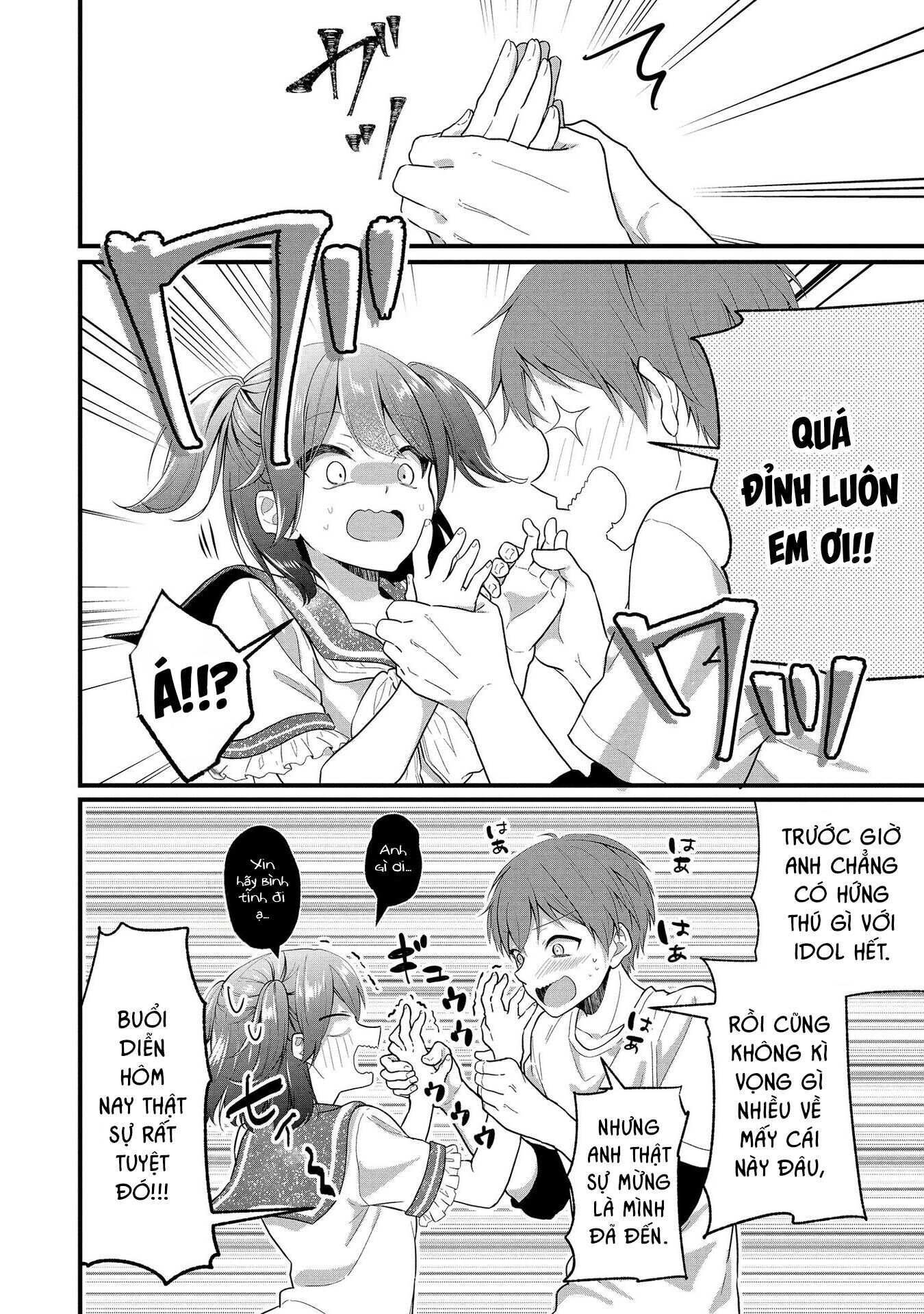 Idol tôi yêu thích giờ lại là kẻ bám đuôi tôi kìa! Chapter 1 - Trang 2