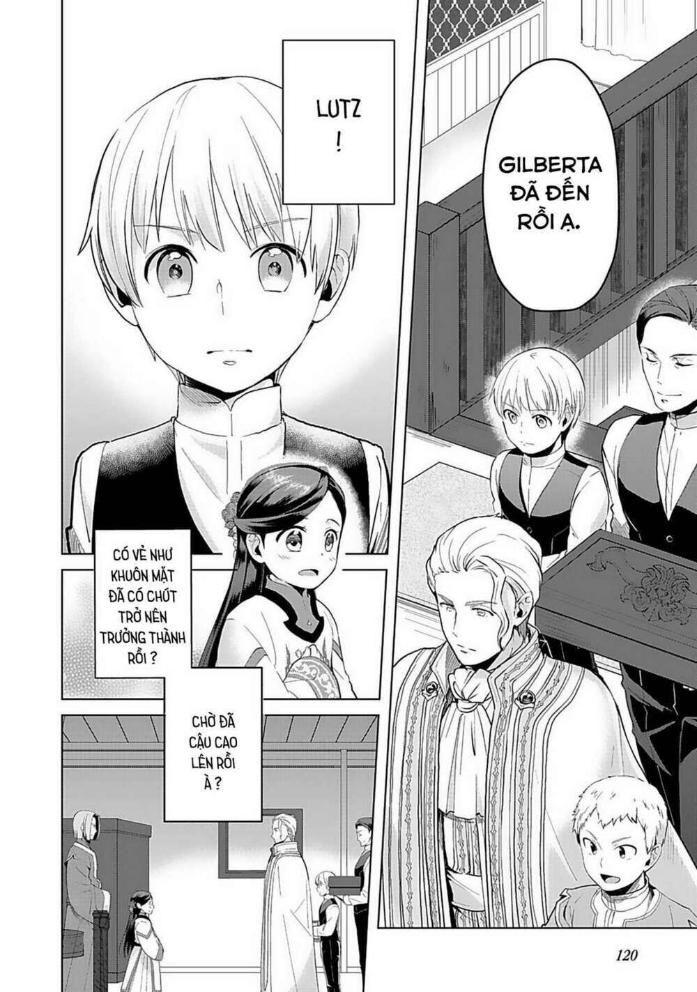 honzuki no gekokujou : dai 3-bu ryouchi ni hon o hirogeyou ! chapter 5: tái ngộ cùng thương hội gilberta - Trang 2