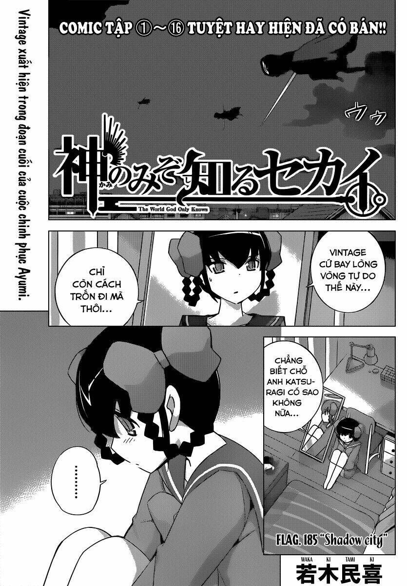 The World God Only Knows - Kami nomi zo Shiru Sekai Chapter 185 - Trang 2