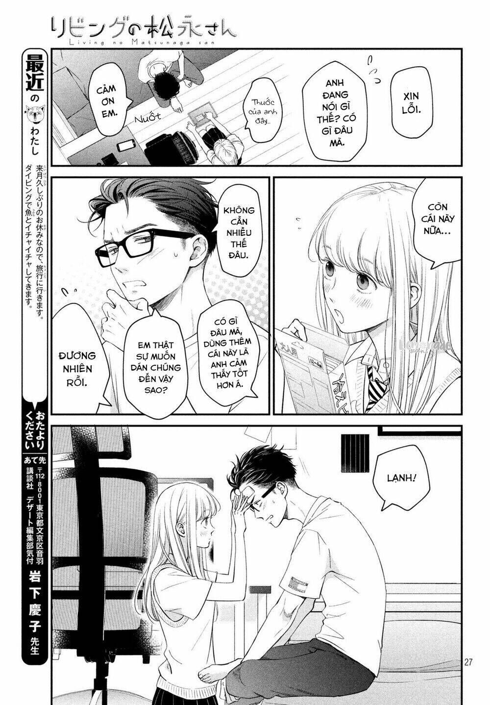 Living no Matsunaga-san Chapter 16 - Trang 2