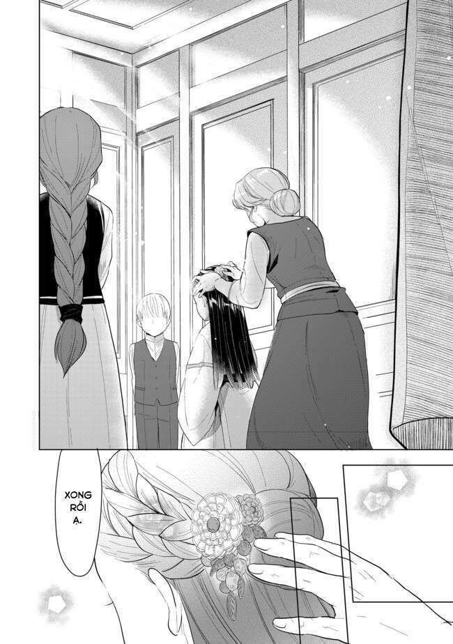 honzuki no gekokujou : dai 3-bu ryouchi ni hon o hirogeyou ! chapter 21: trưởng đền mục tí hon - Trang 2