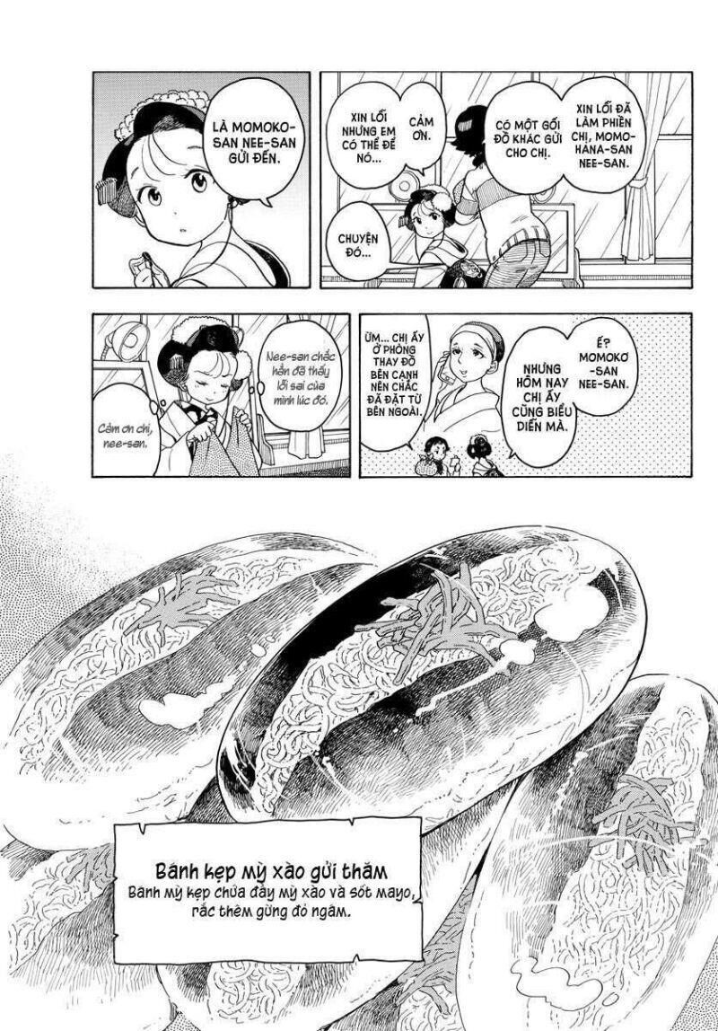 maiko-san chi no makanai-san chapter 72: bữa trưa gửi thăm - Next chapter 73: cuộc chiến măng tre