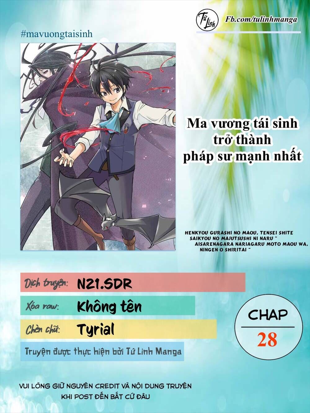 ma vương tái sinh trở thành pháp sư mạnh nhất chapter 28 - Trang 2