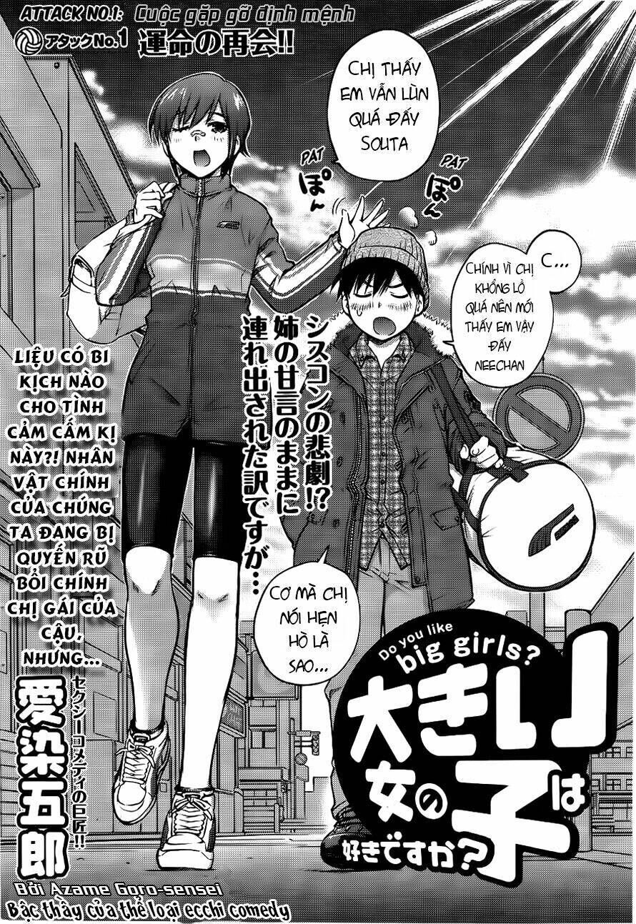 ookii onnanoko wa daisuki desu ka chapter 1 - Trang 2