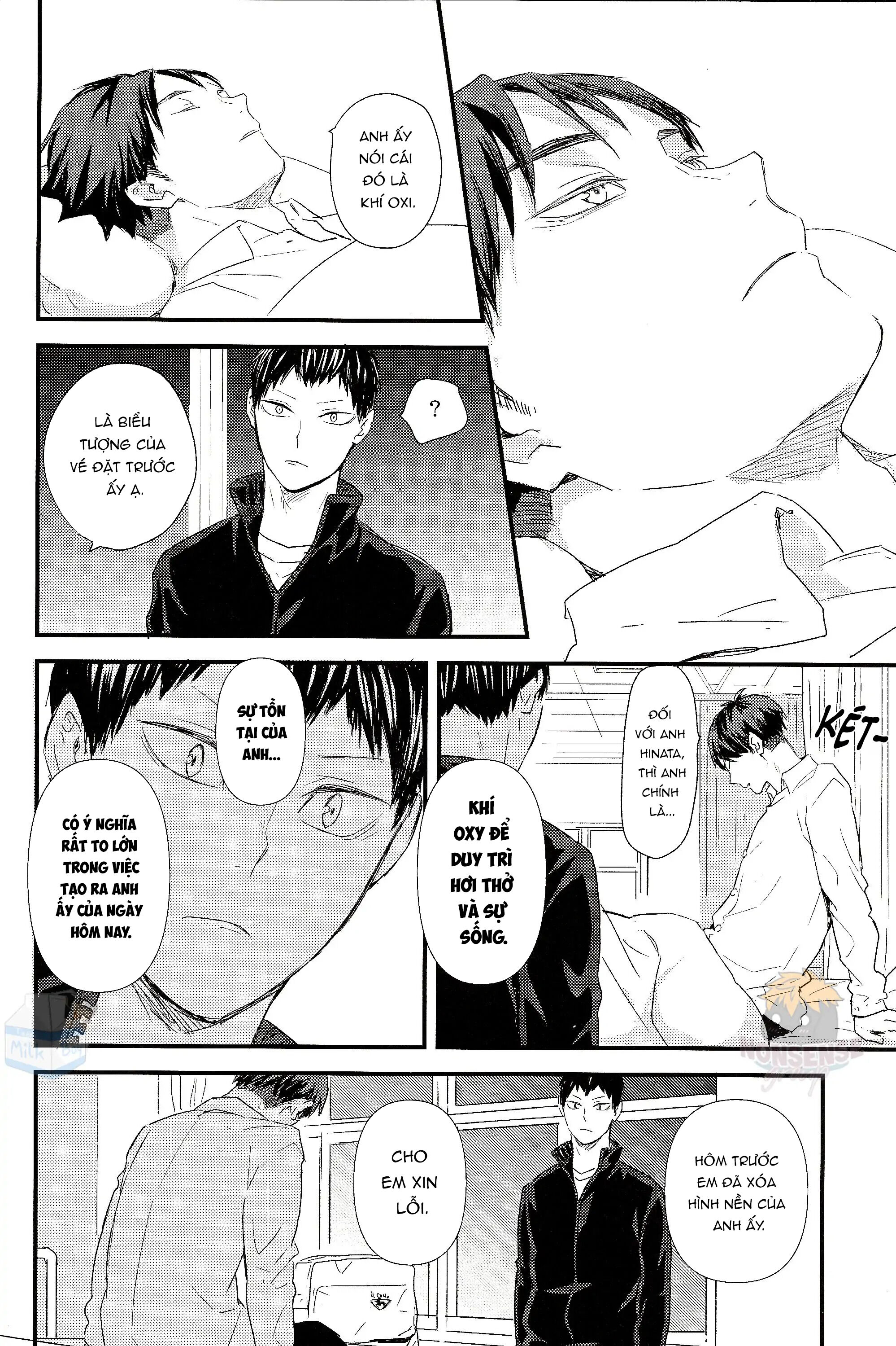 [KAGEHINA DOUJINSHI] - CÁ BƠI TRÊN TRỜI Chapter 2 - Trang 2