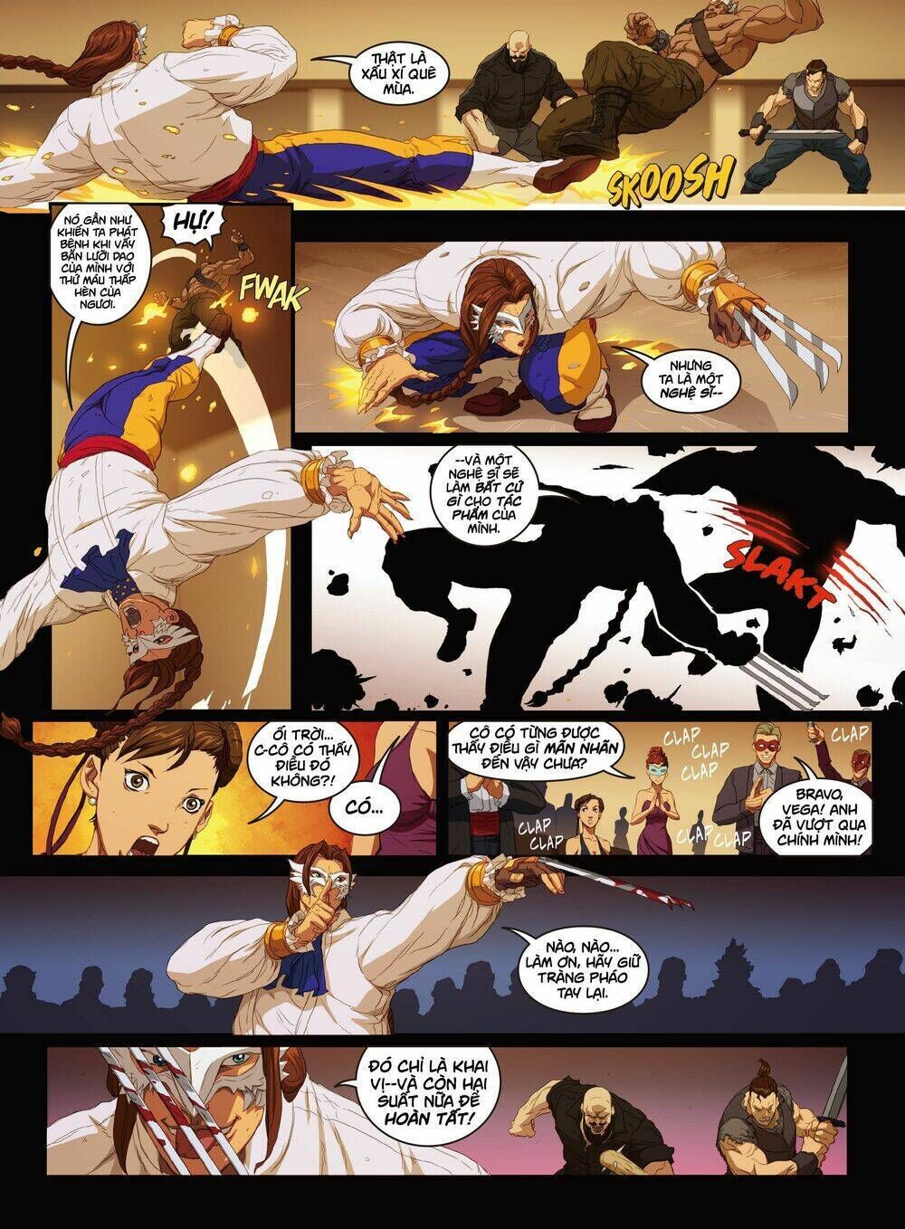 street fighter unlimited Chapter 3.1 - Next chương 3.2