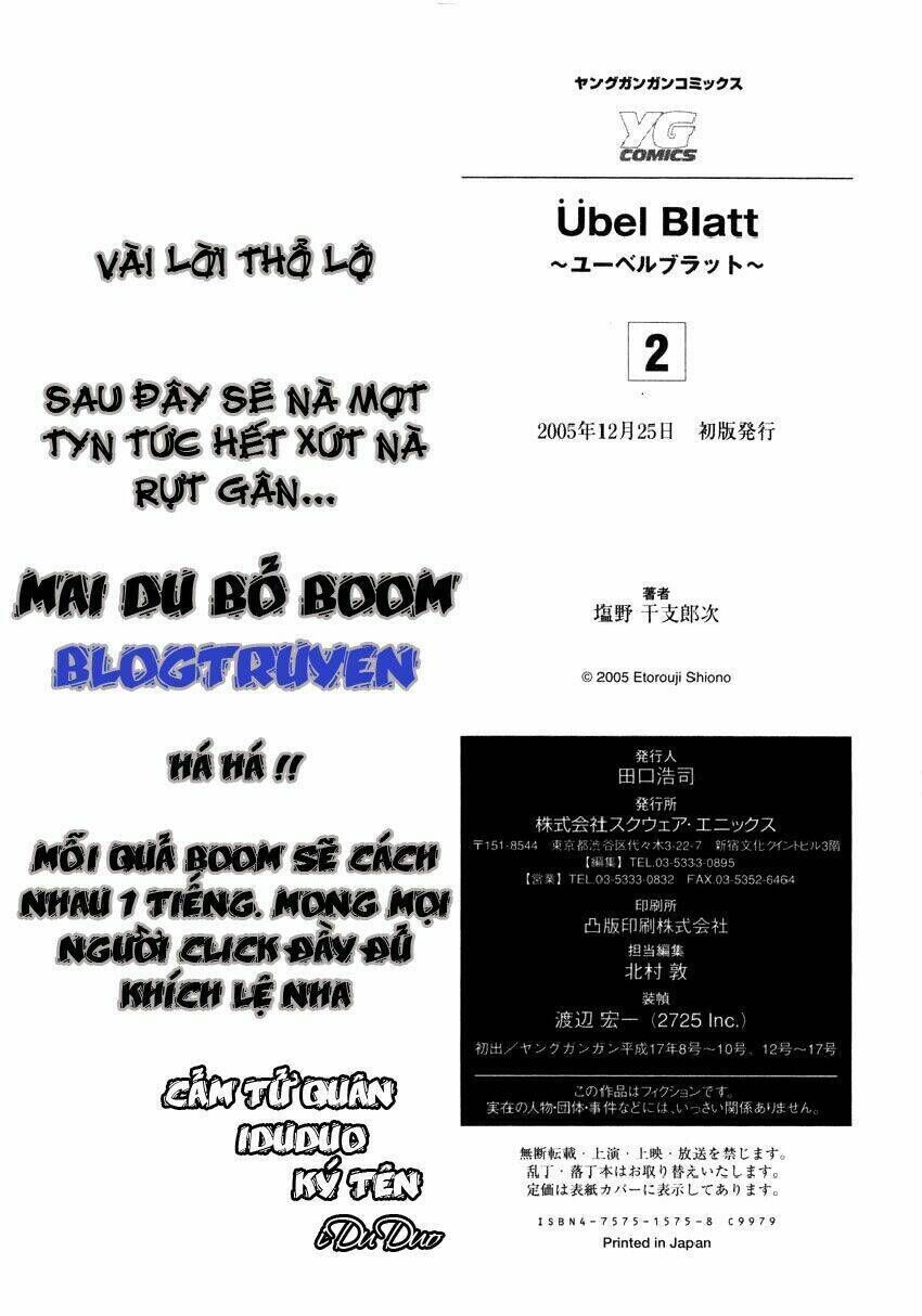 ubel blatt chương 22 - Next chương 23