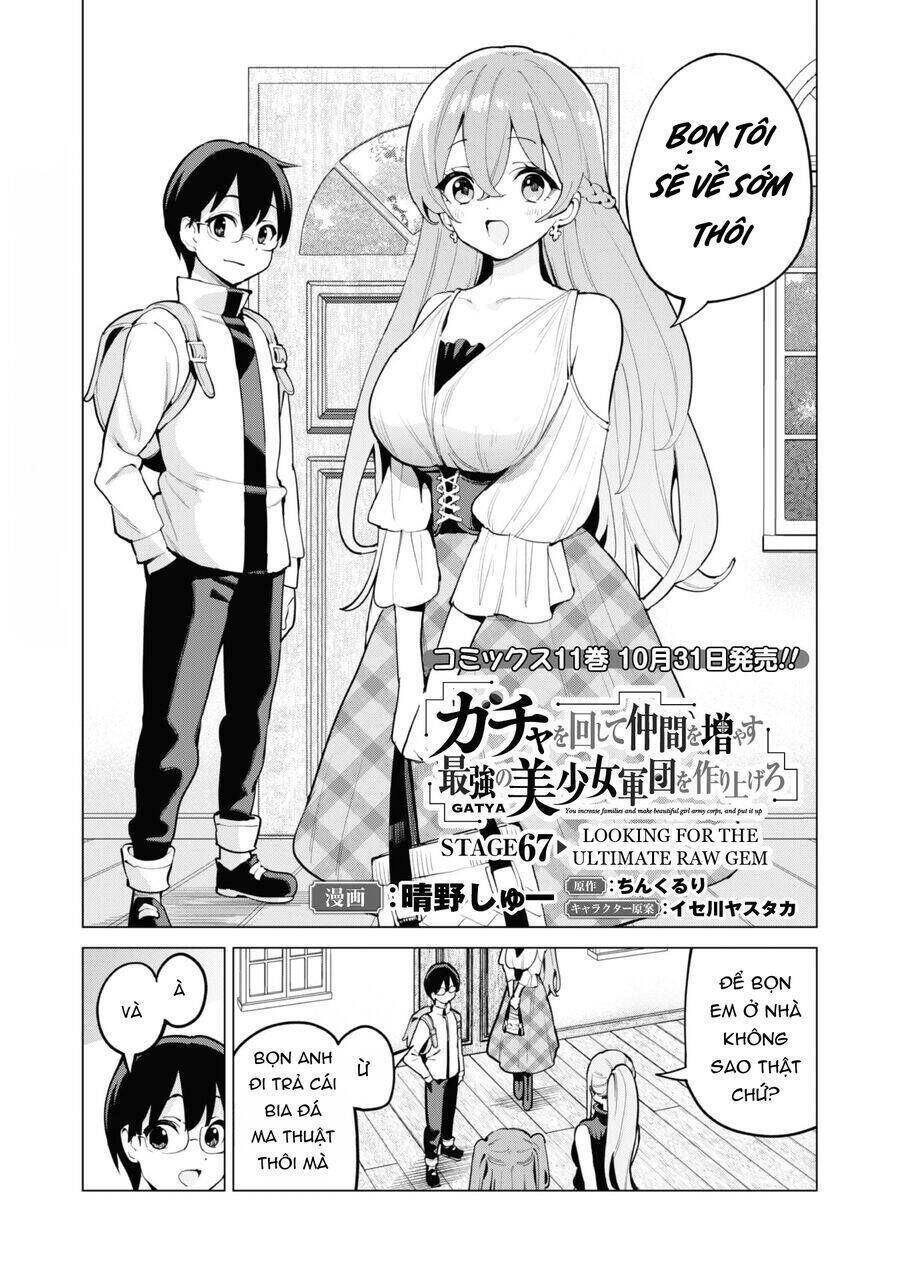 gacha wo mawashite nakama wo fuyasu saikyou no bishoujo gundan wo tsukuriagero Chapter 67 - Next 