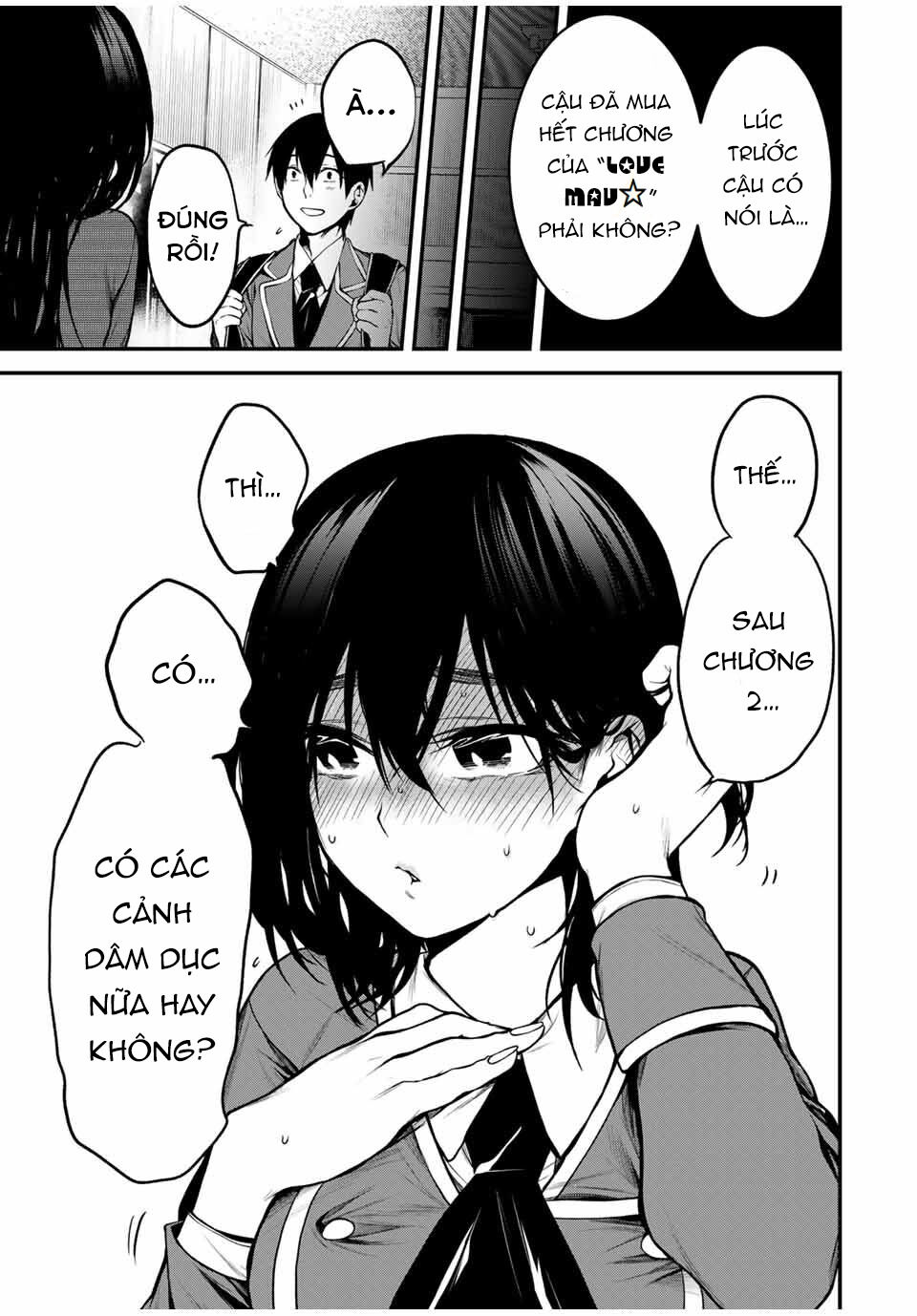 cô bạn bàn bên kurokawa Chapter 2 - Trang 2