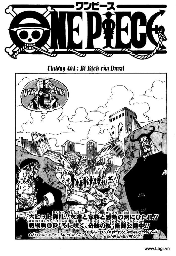 One Piece Chapter 494 - Trang 2