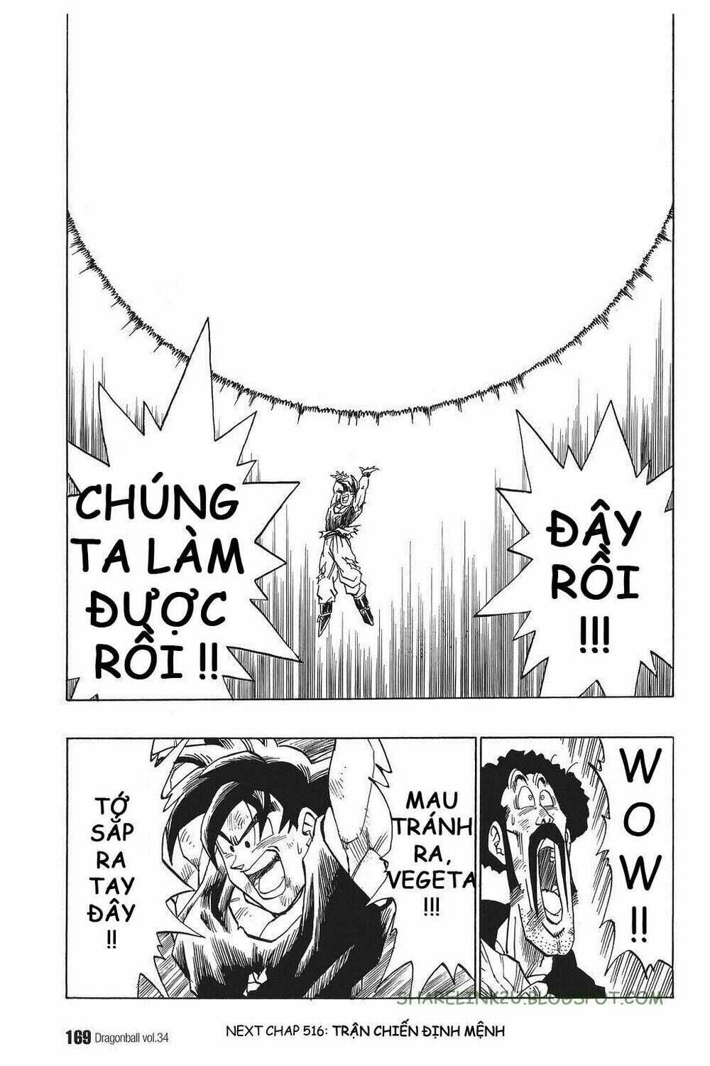 Dragon Ball - Bảy Viên Ngọc Rồng Chapter 515 - Next Chapter 516