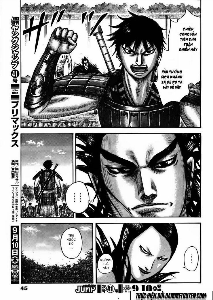 kingdom - vương giả thiên hạ chapter 444 - Next chapter 445