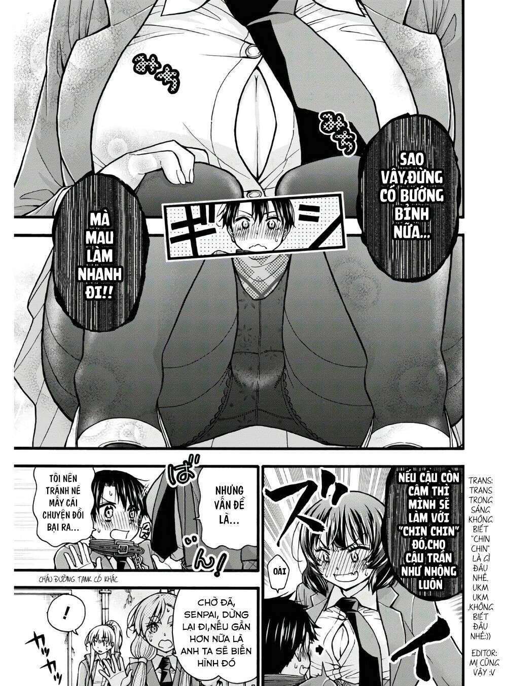 đừng biến dạng mà, ogata-kun!! chapter 4 - Trang 2