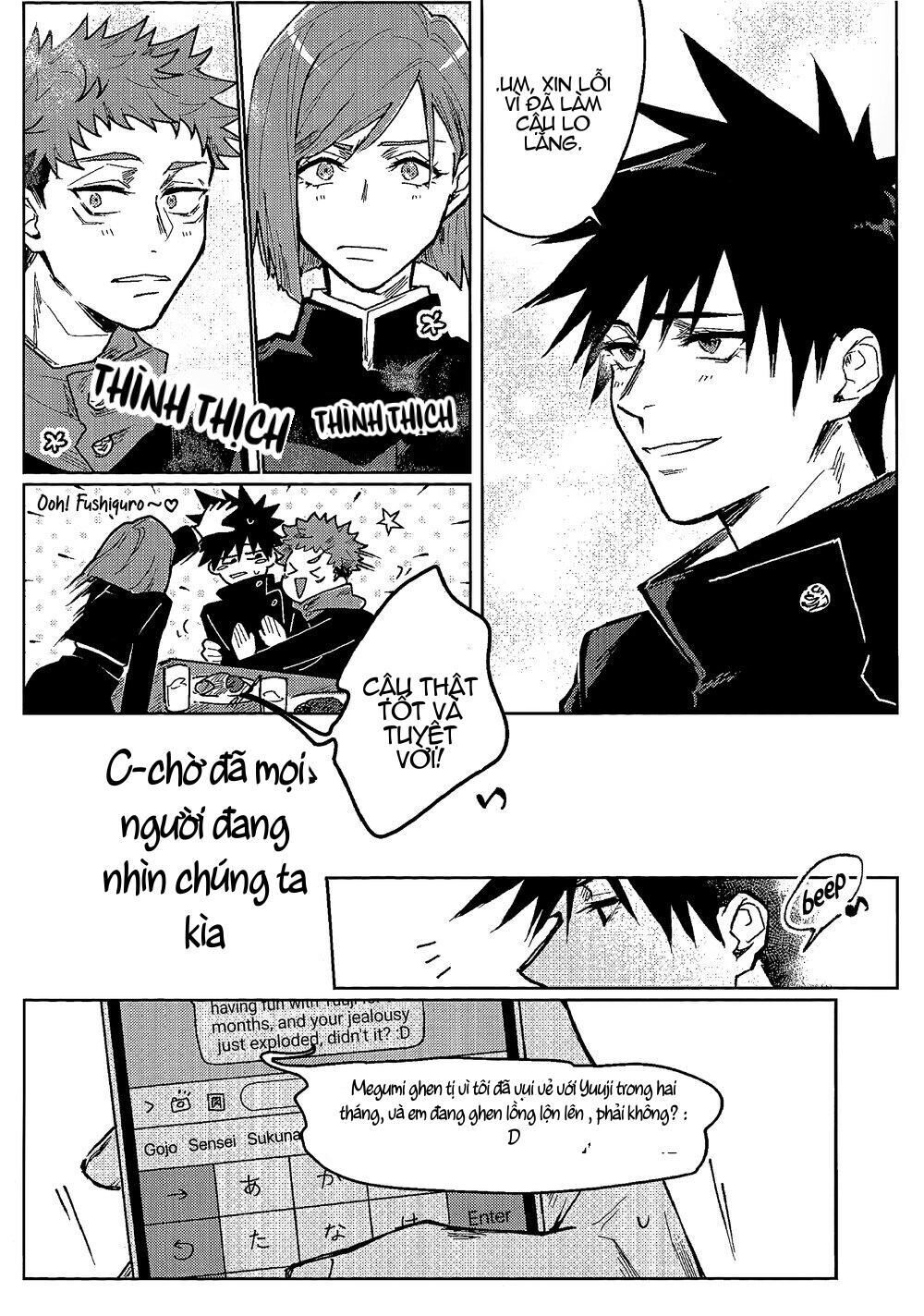 doujinshi tổng hợp Chapter 33 Gojo x Megumi - Next 33