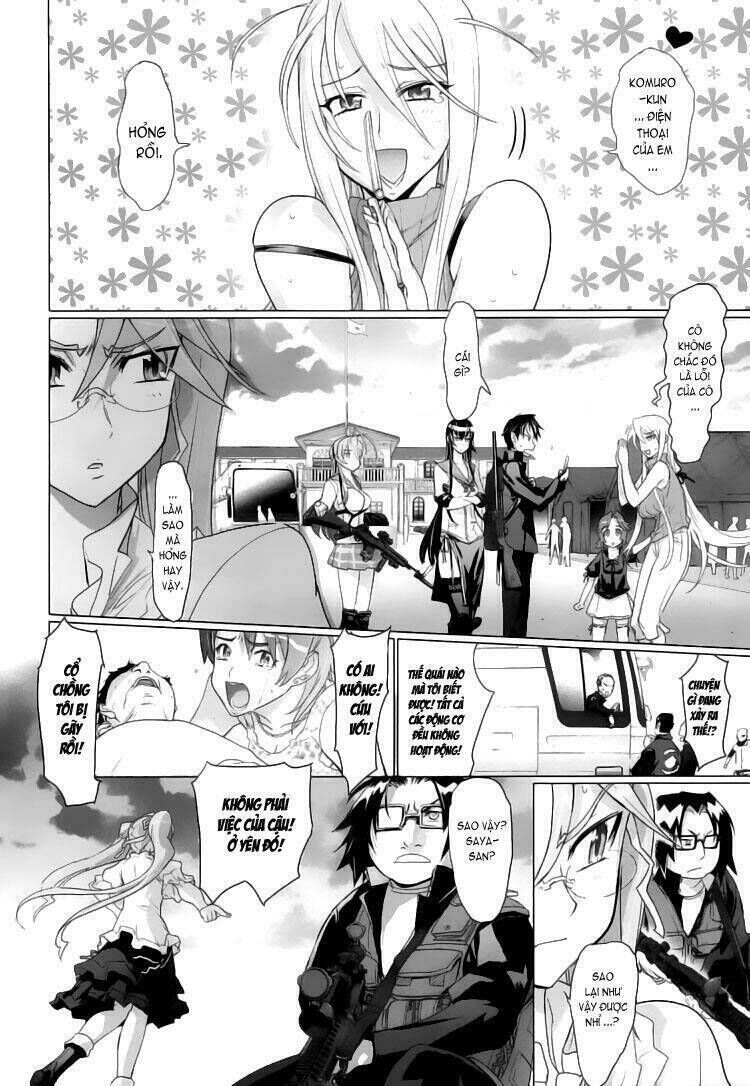 highschool of the dead chapter 15: - người chết tấn cô ... - Next chapter 16: - cận kề cái chết ...