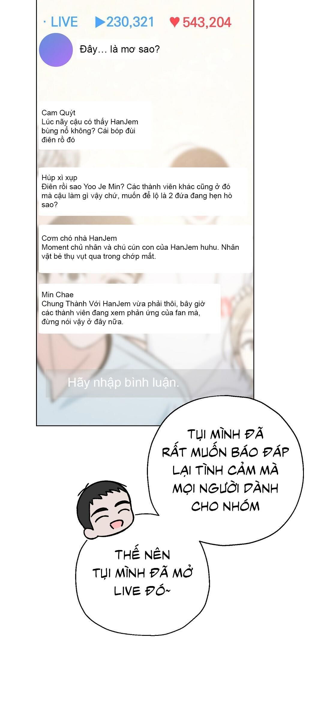 Yêu fan đừng yêu tôi Chapter 6 - Trang 1