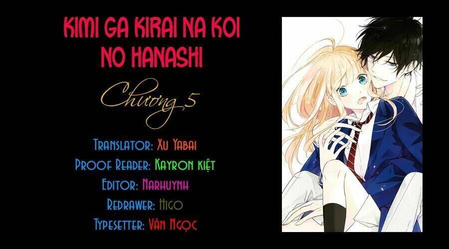 kimi ga kirai na koi no hanashi chương 5 - Trang 2