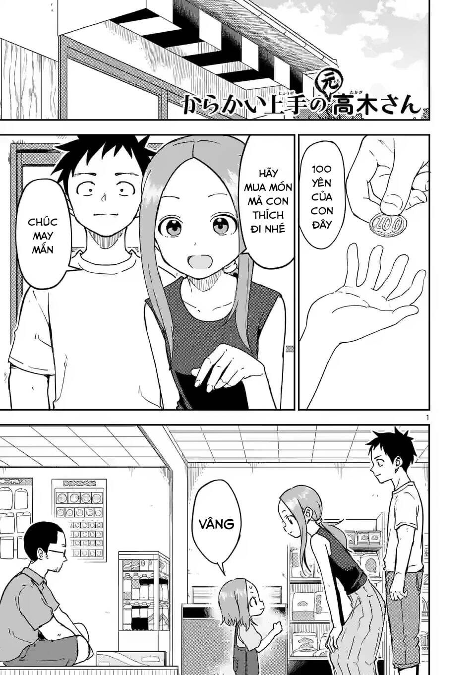 Karakai Jouzu no (Moto) Takagi-san Chapter 291 - Trang 1