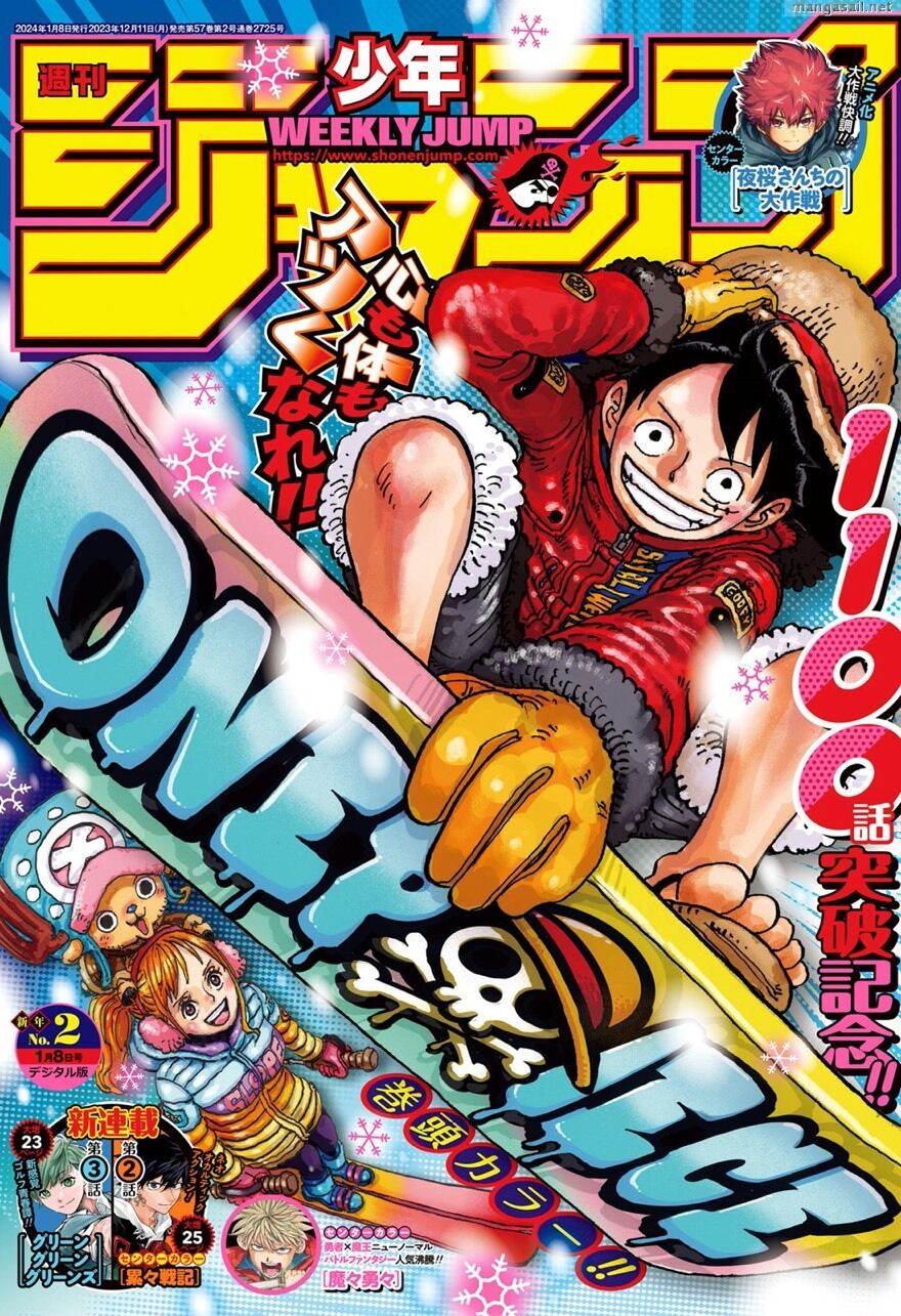 One Piece Chapter 1101 - Trang 2