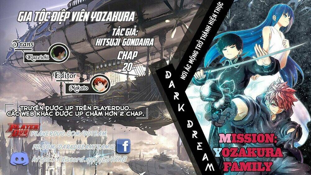 gia tộc điệp viên yozakura chapter 20 - Next chương 21