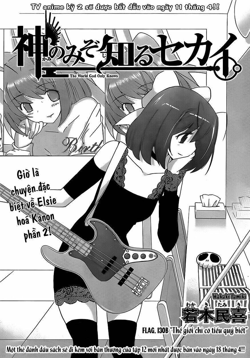 The World God Only Knows - Kami nomi zo Shiru Sekai Chapter 137 - Trang 2