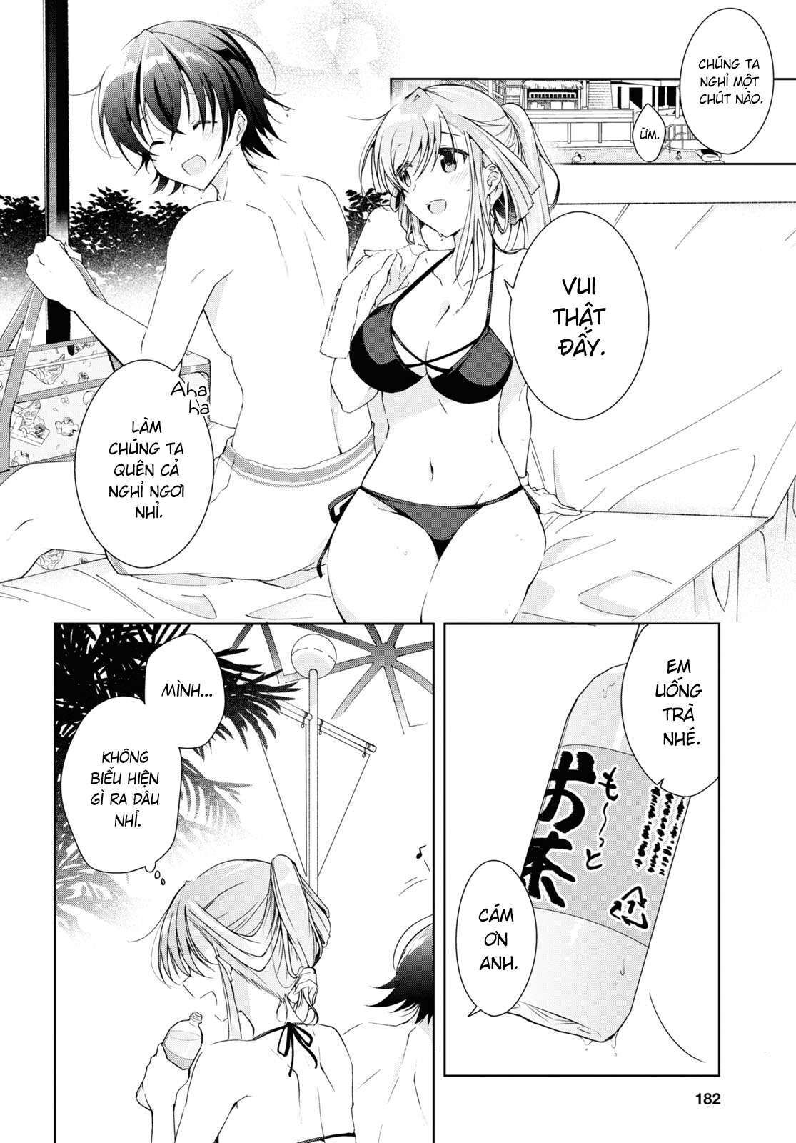 Isshiki-san muốn biết yêu là gì Chapter 12.5 - Trang 2