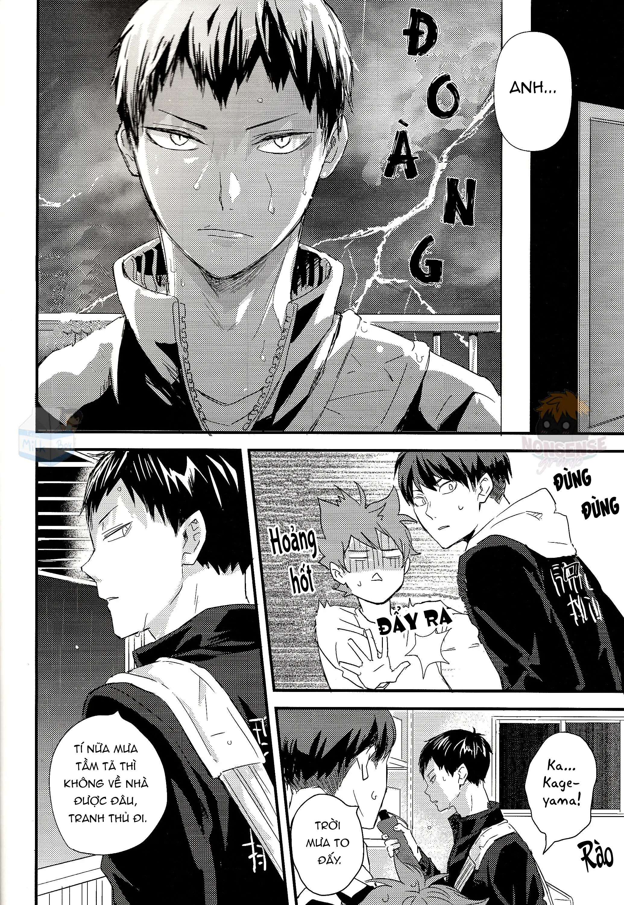 [KAGEHINA DOUJINSHI] - CÁ BƠI TRÊN TRỜI Chapter 2 - Trang 2