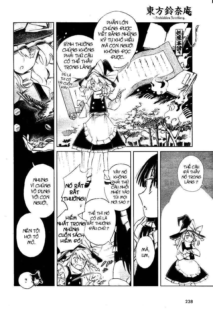 touhou suzunaan ~ forbidden scrollery chapter 1 - Trang 2