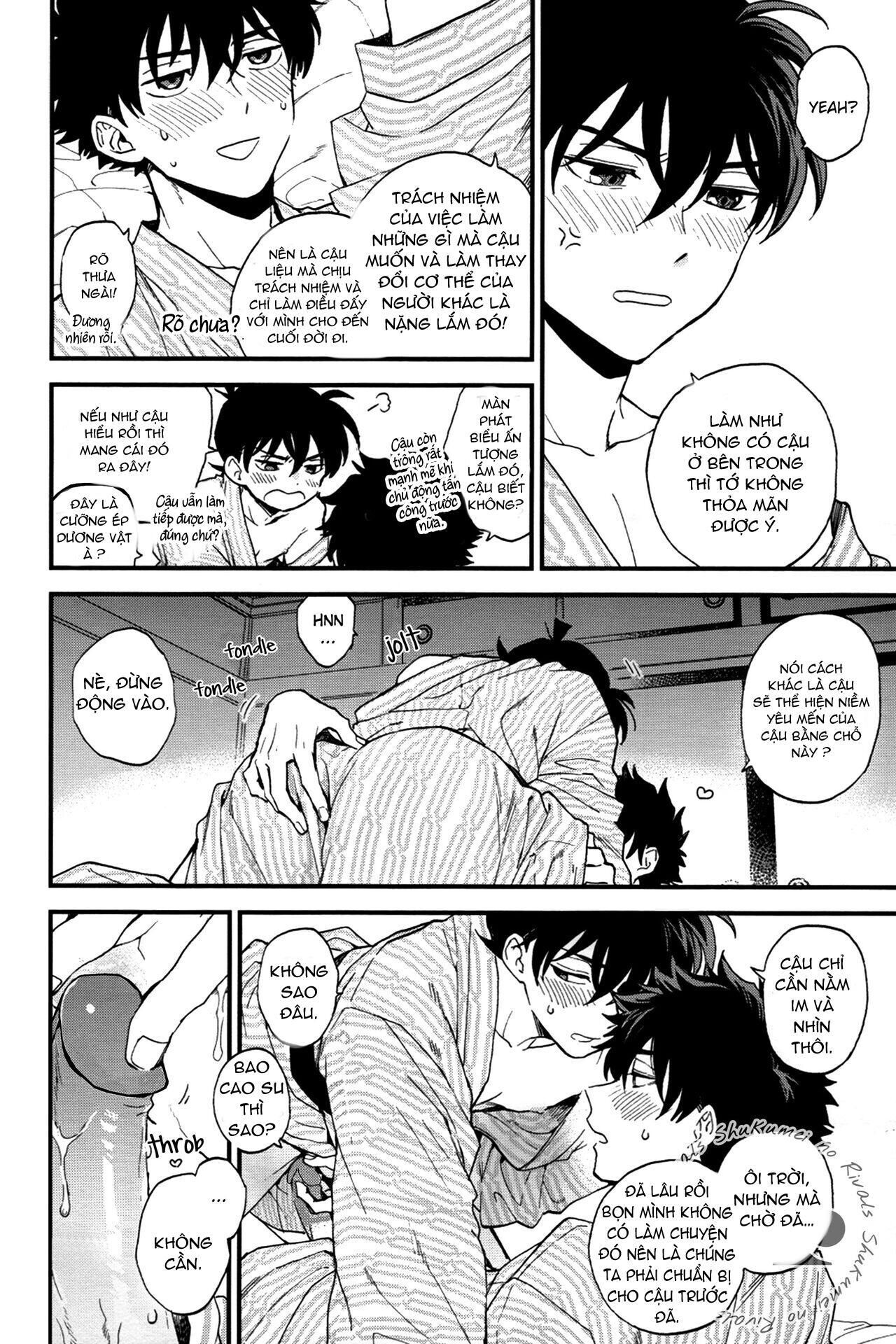 DJ Detective Conan Chapter 2 KaitoxShinichi - Trang 2