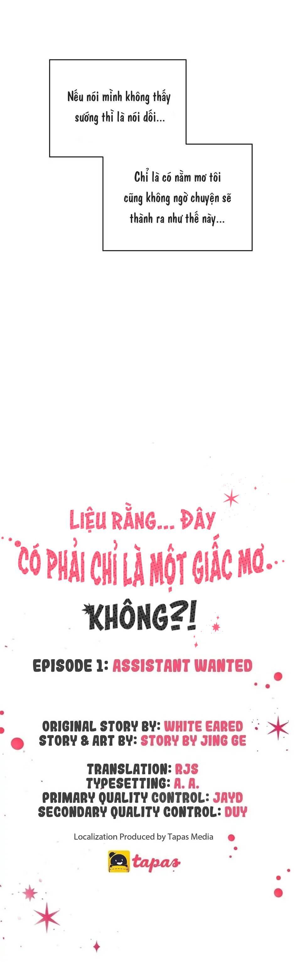 liệu rằng... đây có phải chỉ là một giấc mơ không!? Chapter 1 - Next Chương 2