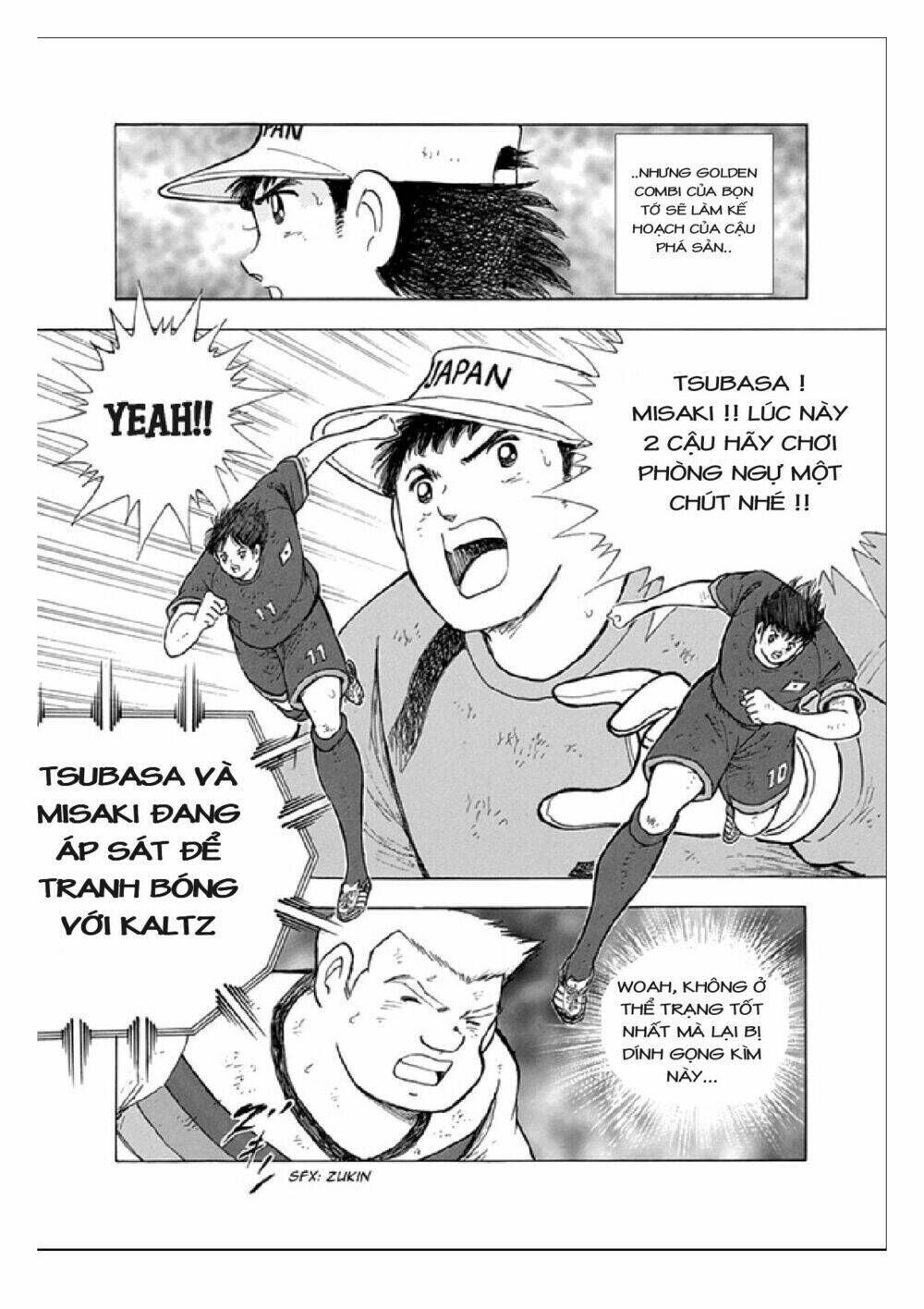 captain tsubasa : rising sun chapter 79 - Trang 2