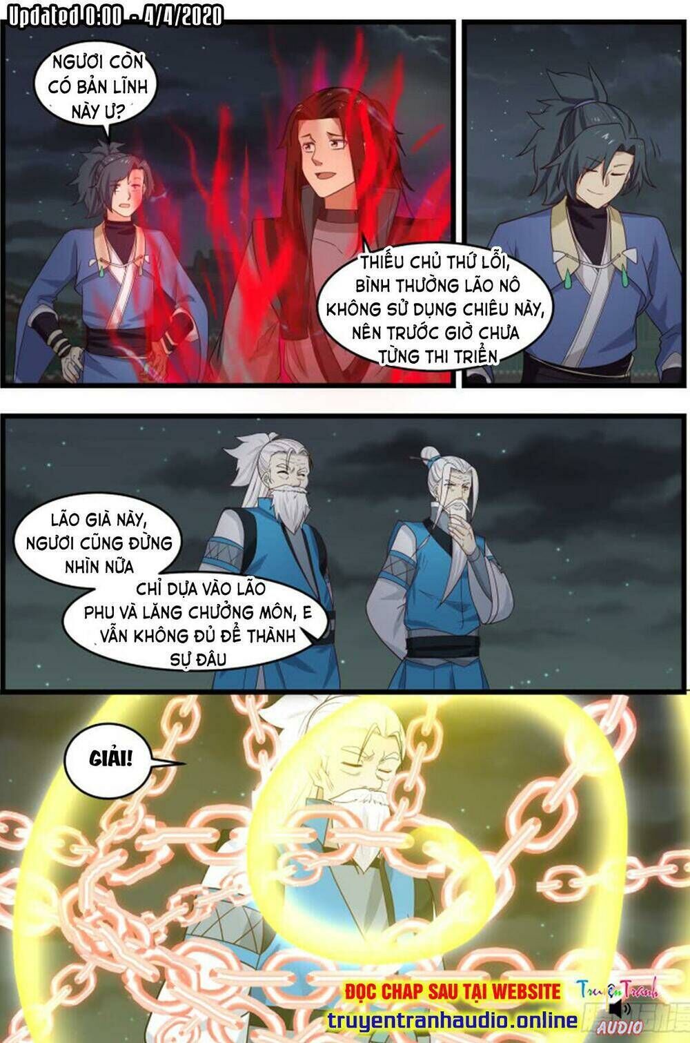 võ luyện đỉnh phong chapter 505 - Next chapter 506 : Ếch ngồi đáy giếng