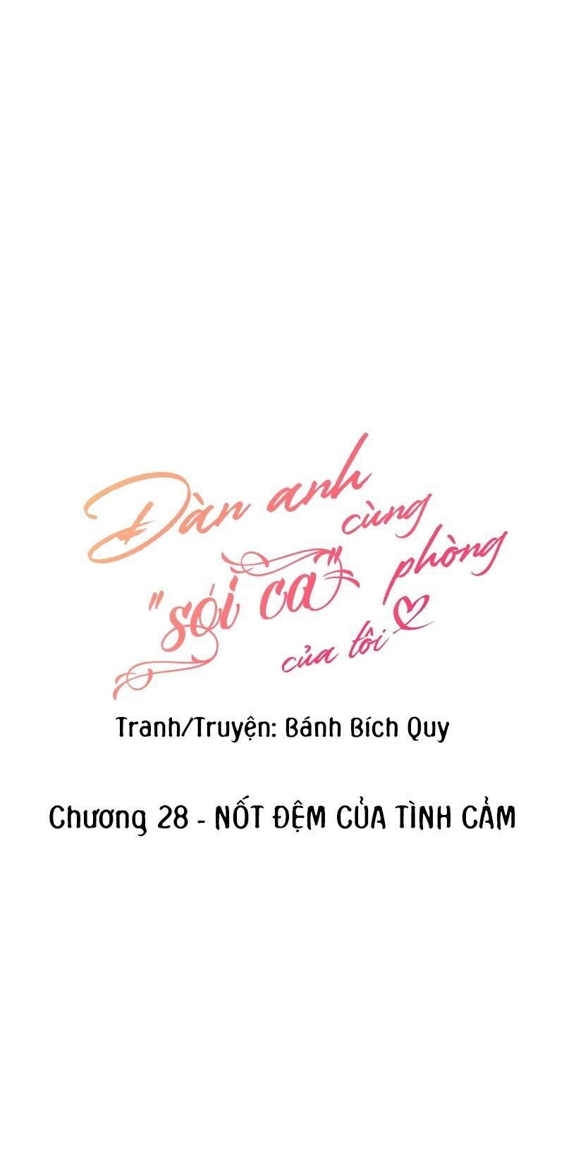 Đàn Anh Sói Ca Cùng Phòng Của Tôi Chapter 28 - Next Chapter 29