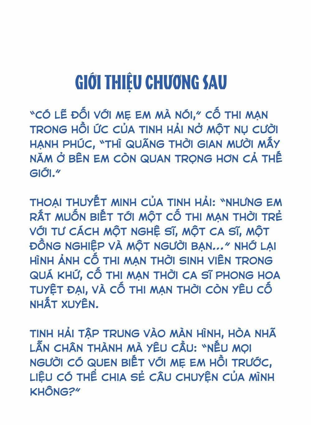 tinh mộng thần tượng chapter 319 - Next chapter 320