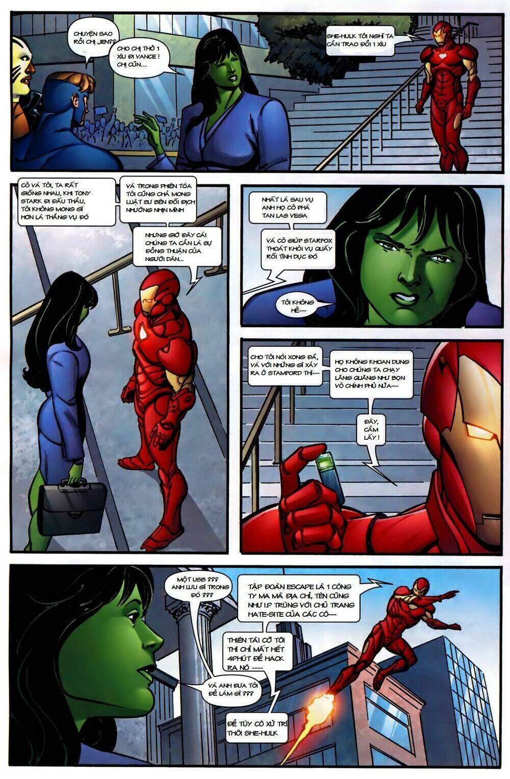 Marvel Civil War Full Events Chapter 10: She Hulk Ci ... - Trang 2