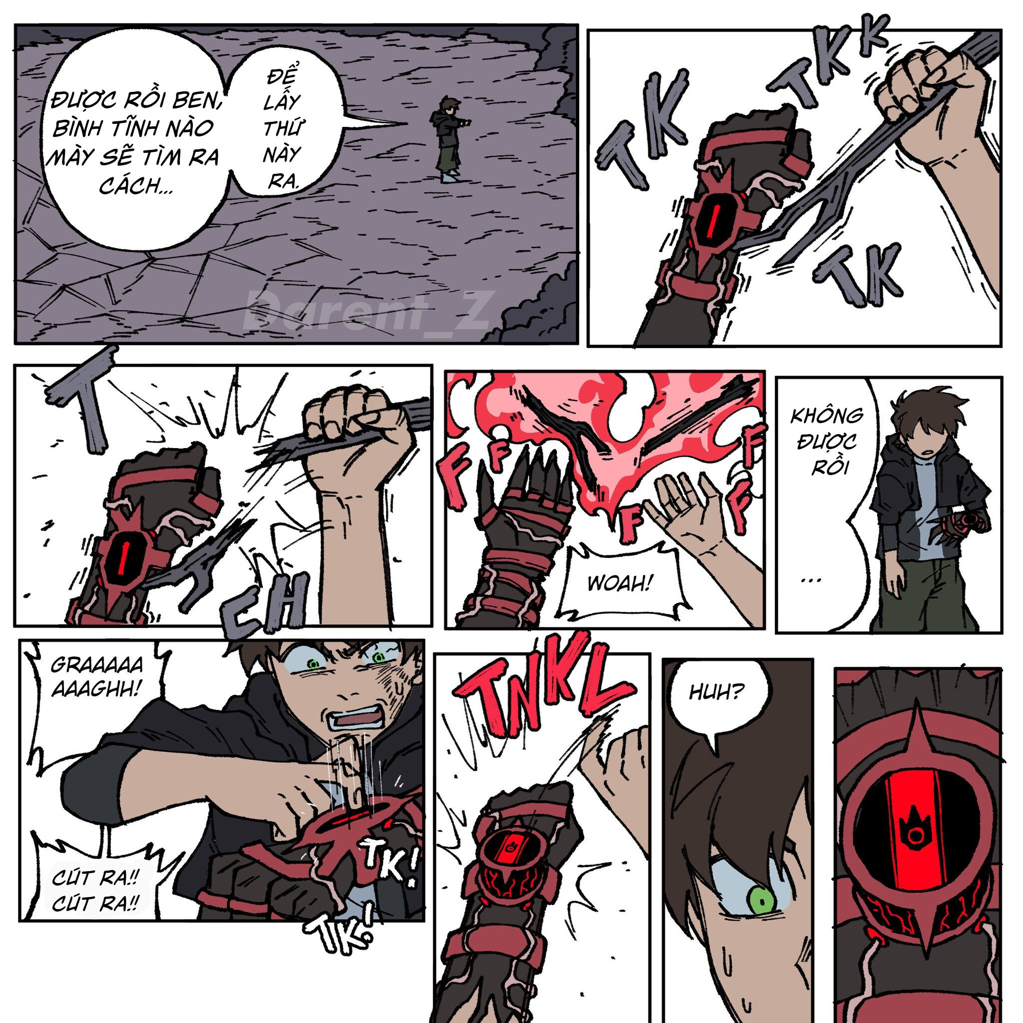 Xelutrix - Ben 10 fanmade comic Chapter 2 - Trang 1