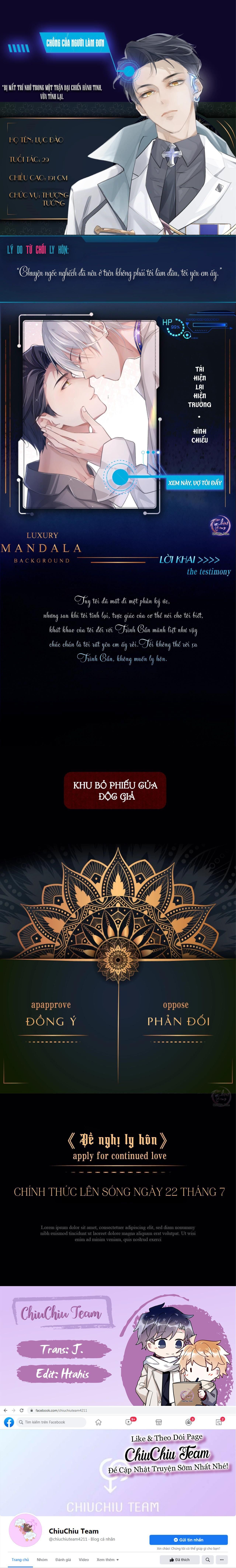 đề nghị ly hôn Chapter 0.1 - Trang 2