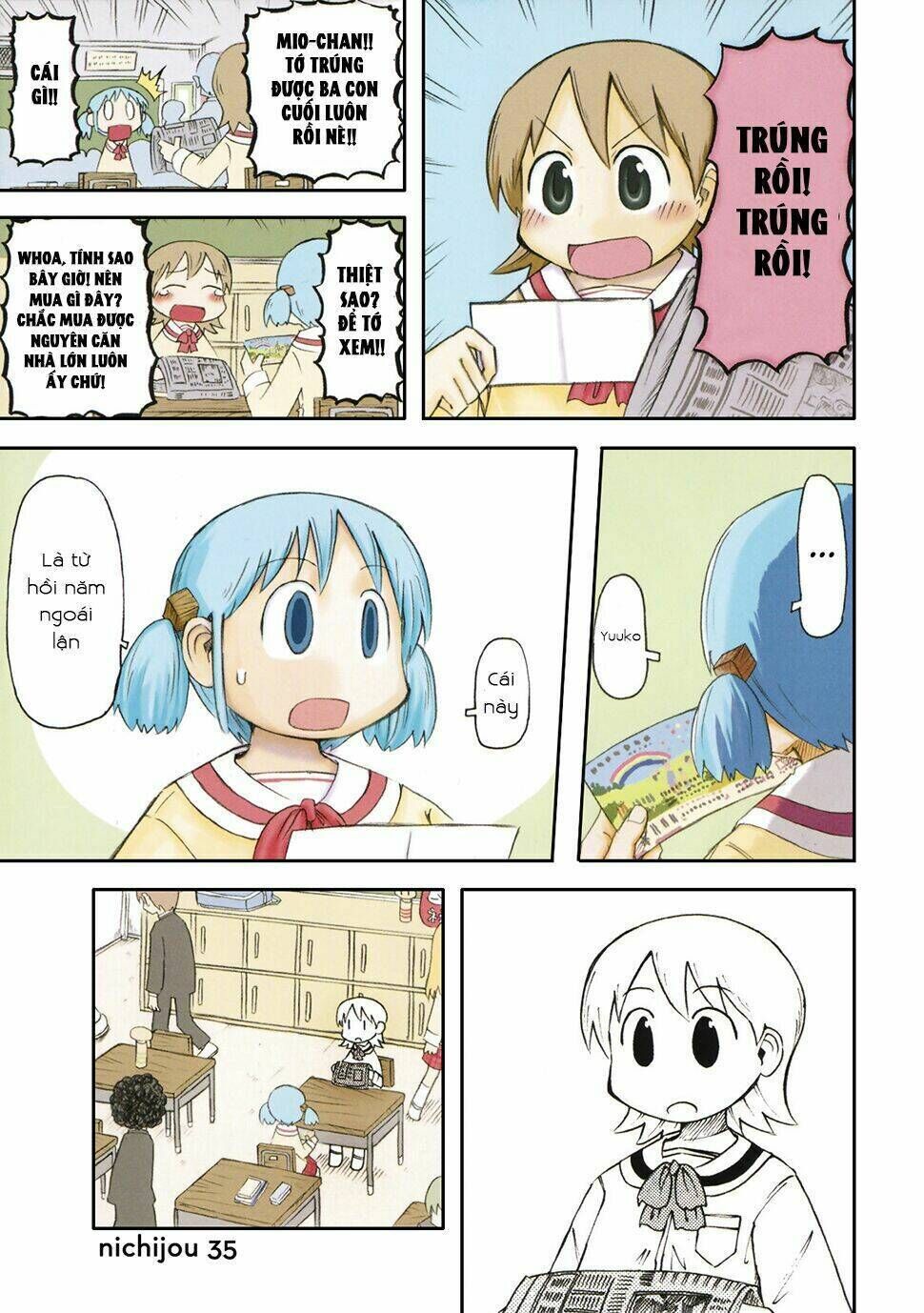 nichijou chương 35 - Next chương 36