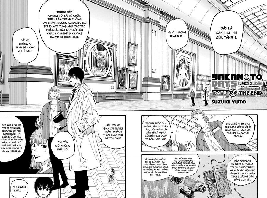 sakamoto days chapter 134 - Next chapter 135