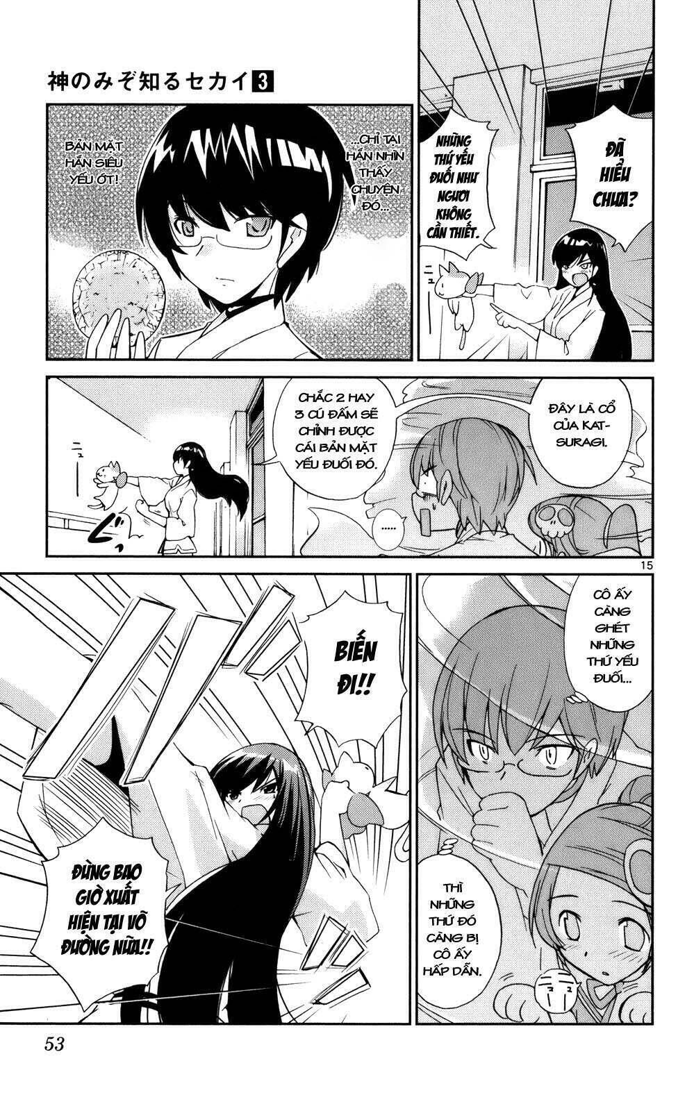 The World God Only Knows - Kami nomi zo Shiru Sekai Chapter 19 - Trang 2